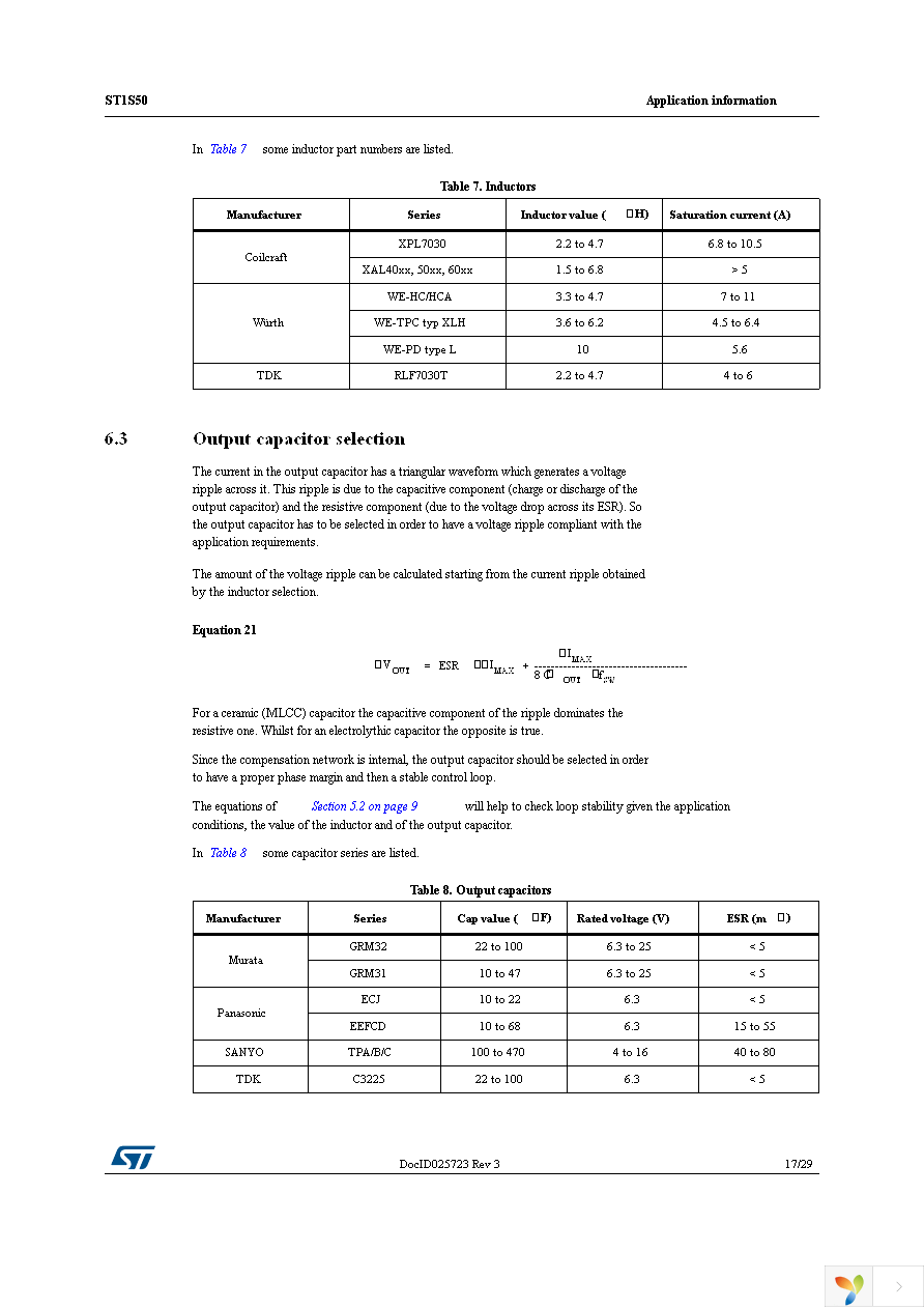 ST1S50PUR Page 17