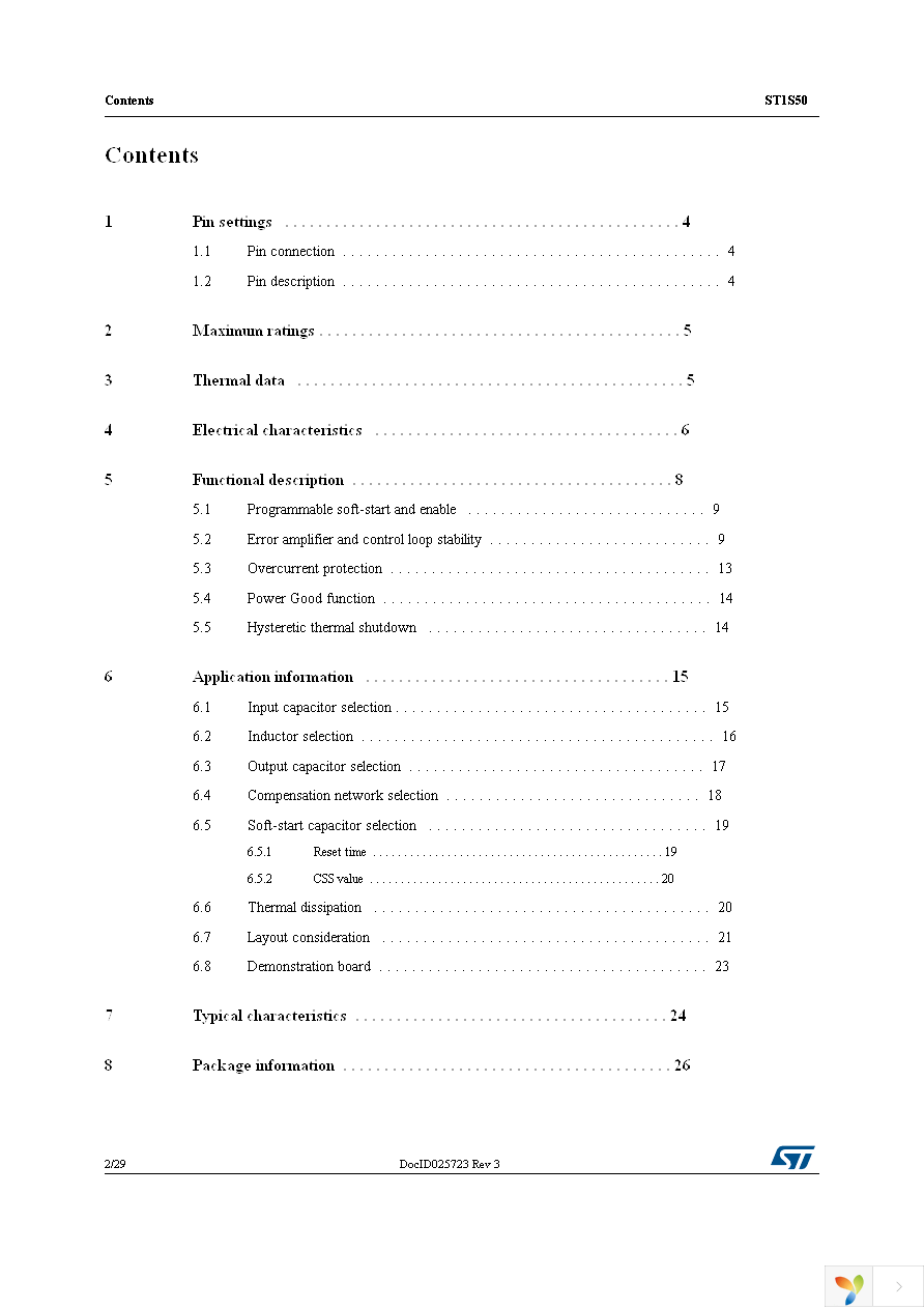 ST1S50PUR Page 2