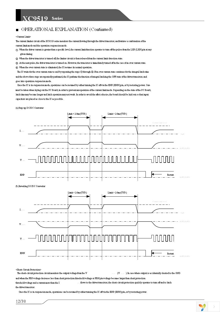 XC9519A12AZR-G Page 12