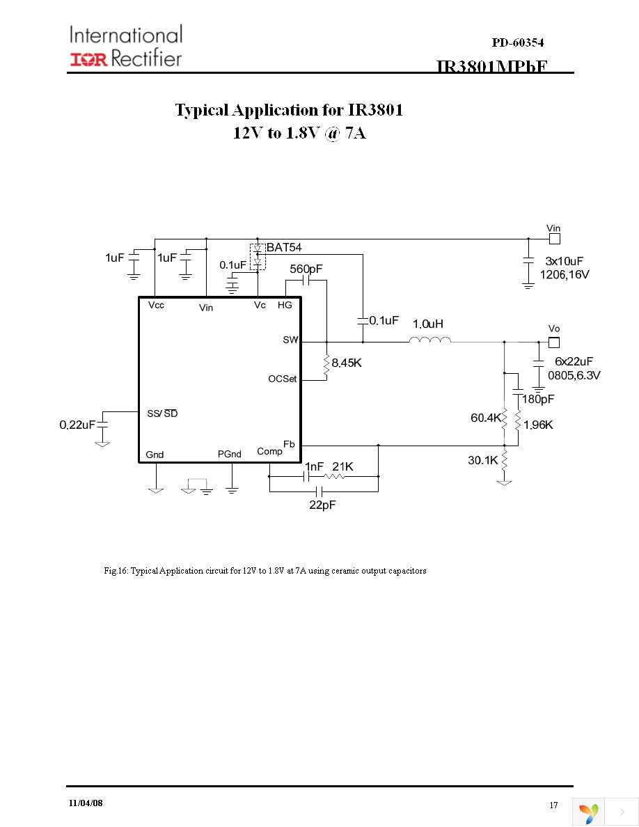 IR3801MTRPBF Page 17