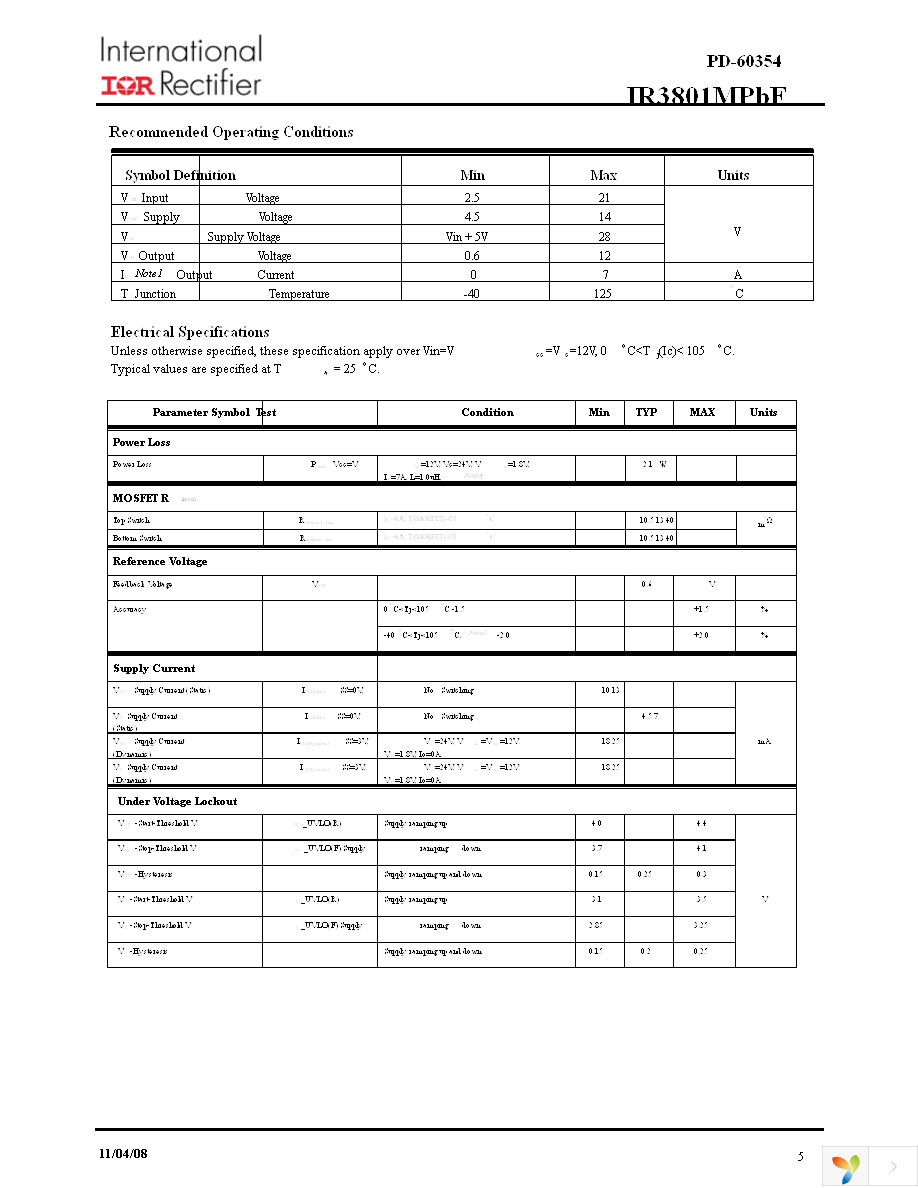 IR3801MTRPBF Page 5