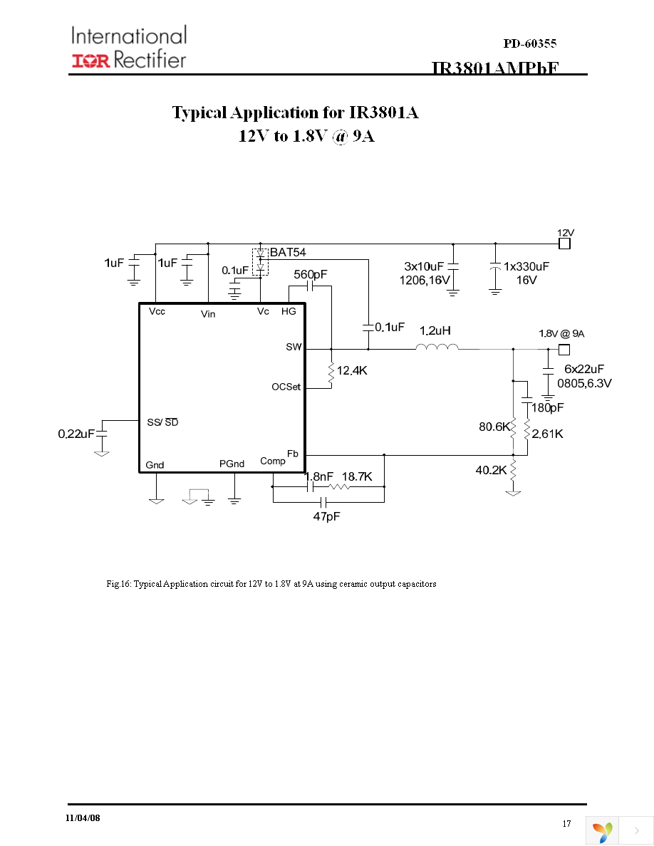 IR3801AMTRPBF Page 17