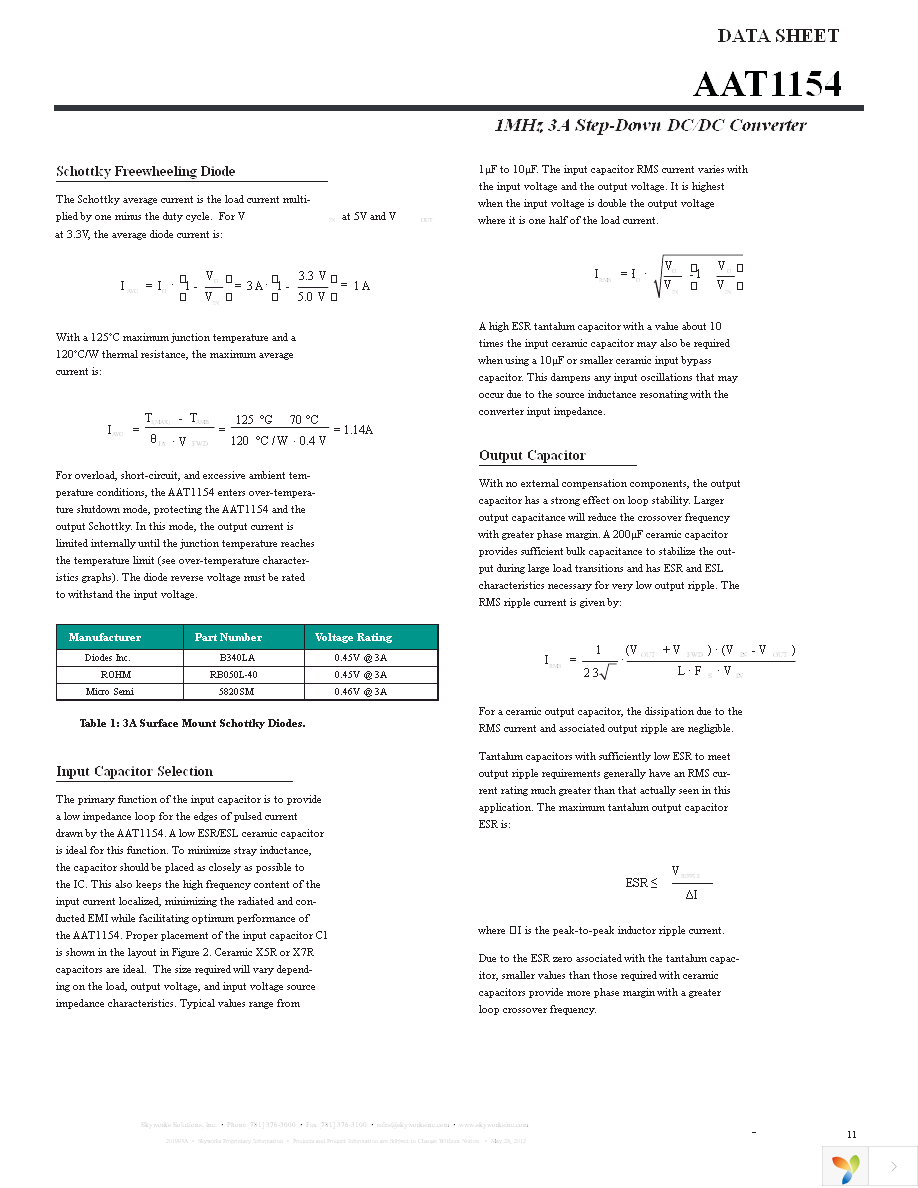 AAT1154IAS-3.3-T1 Page 11
