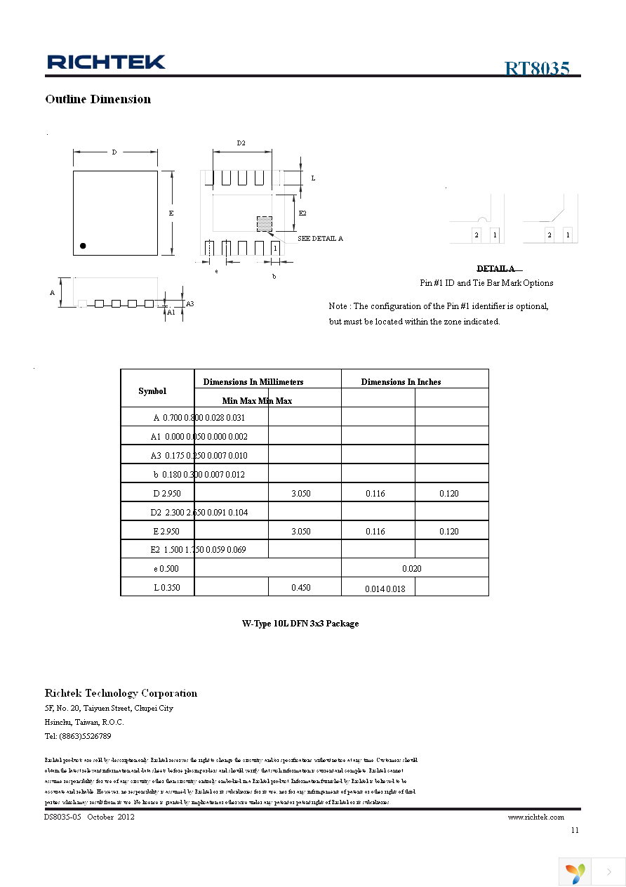 RT8035GQW Page 11