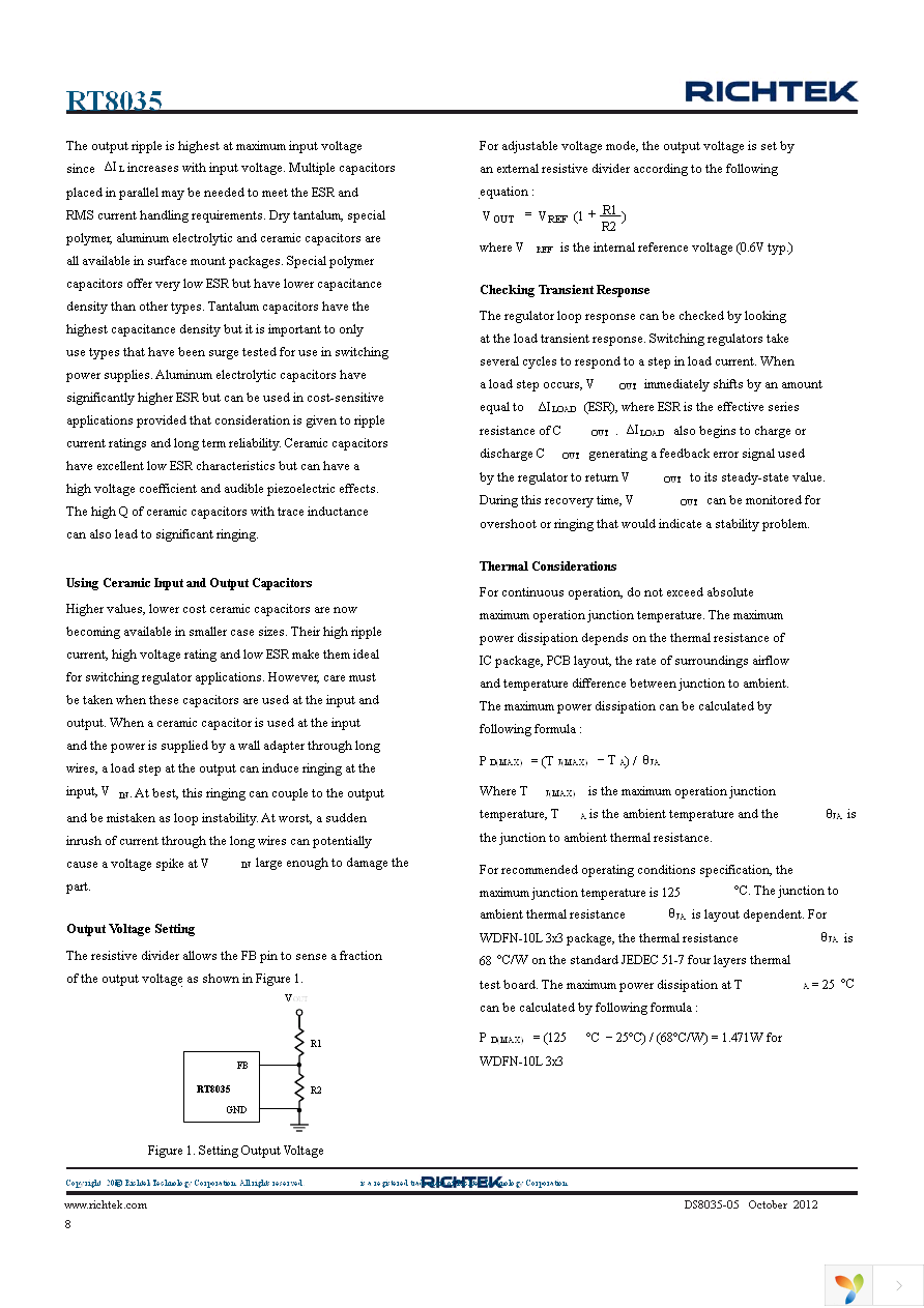 RT8035GQW Page 8