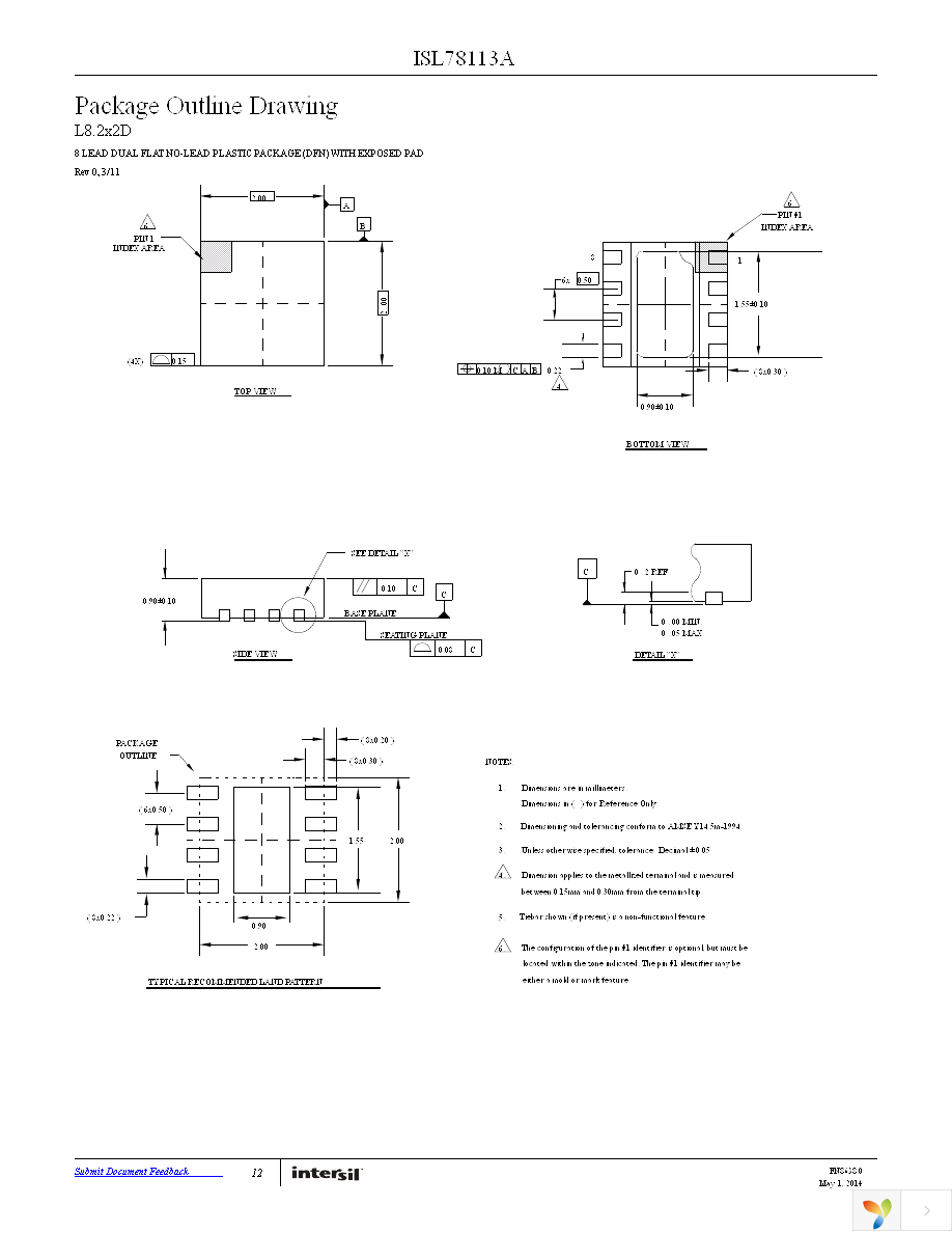 ISL78113AARAZ-T Page 12