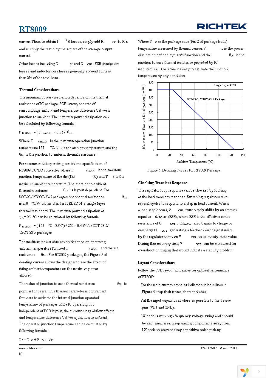 RT8009GJ5 Page 10