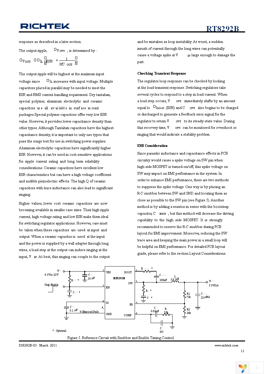 RT8292BHGSP Page 11