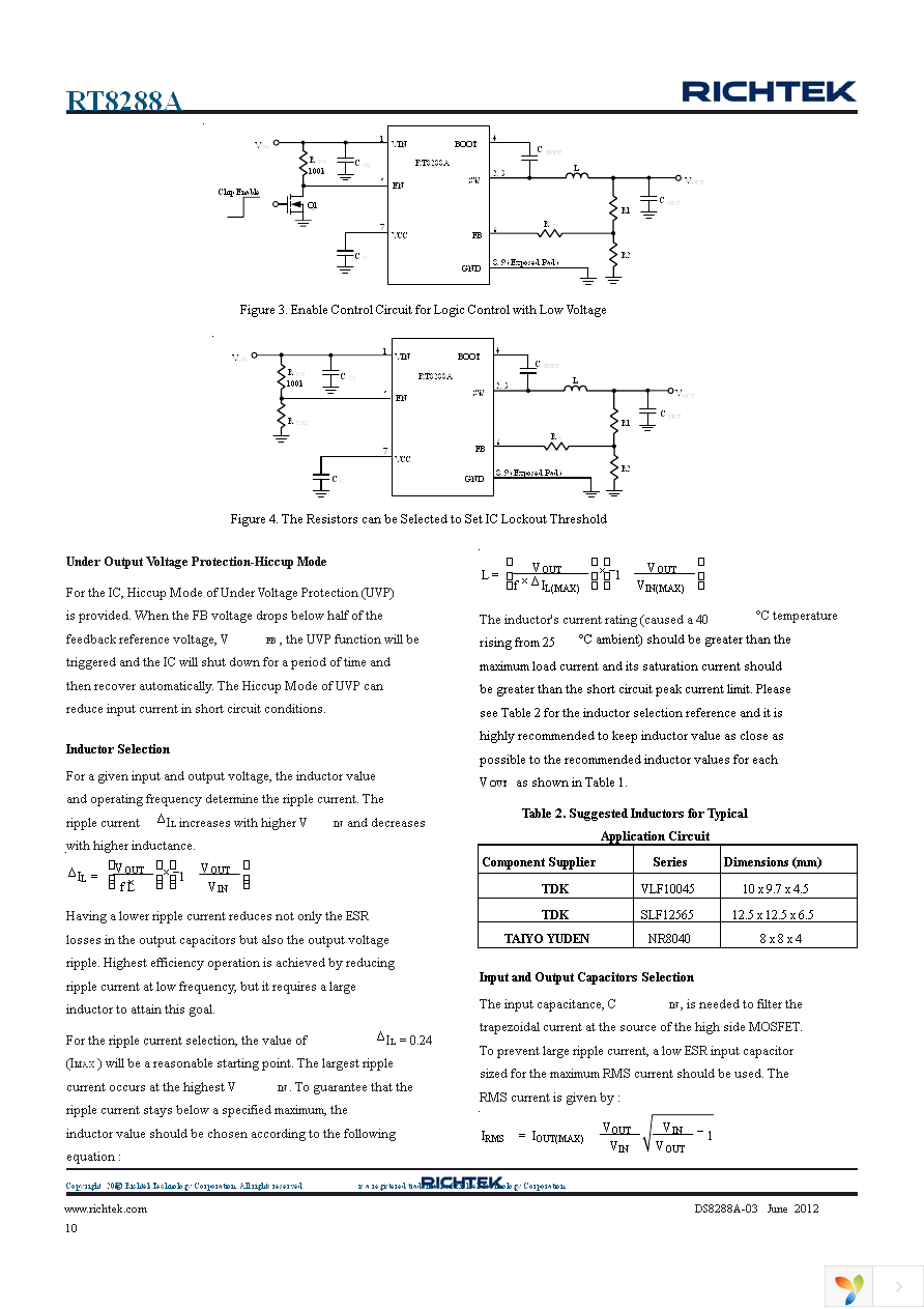 RT8288AZSP Page 10