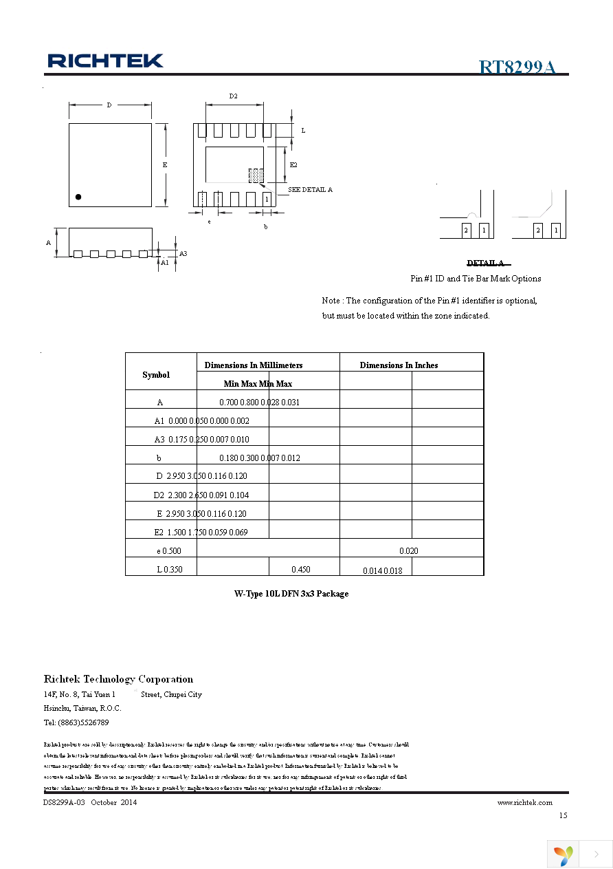 RT8299AZSP Page 15