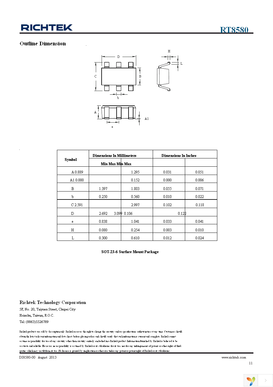 RT8580GE Page 11