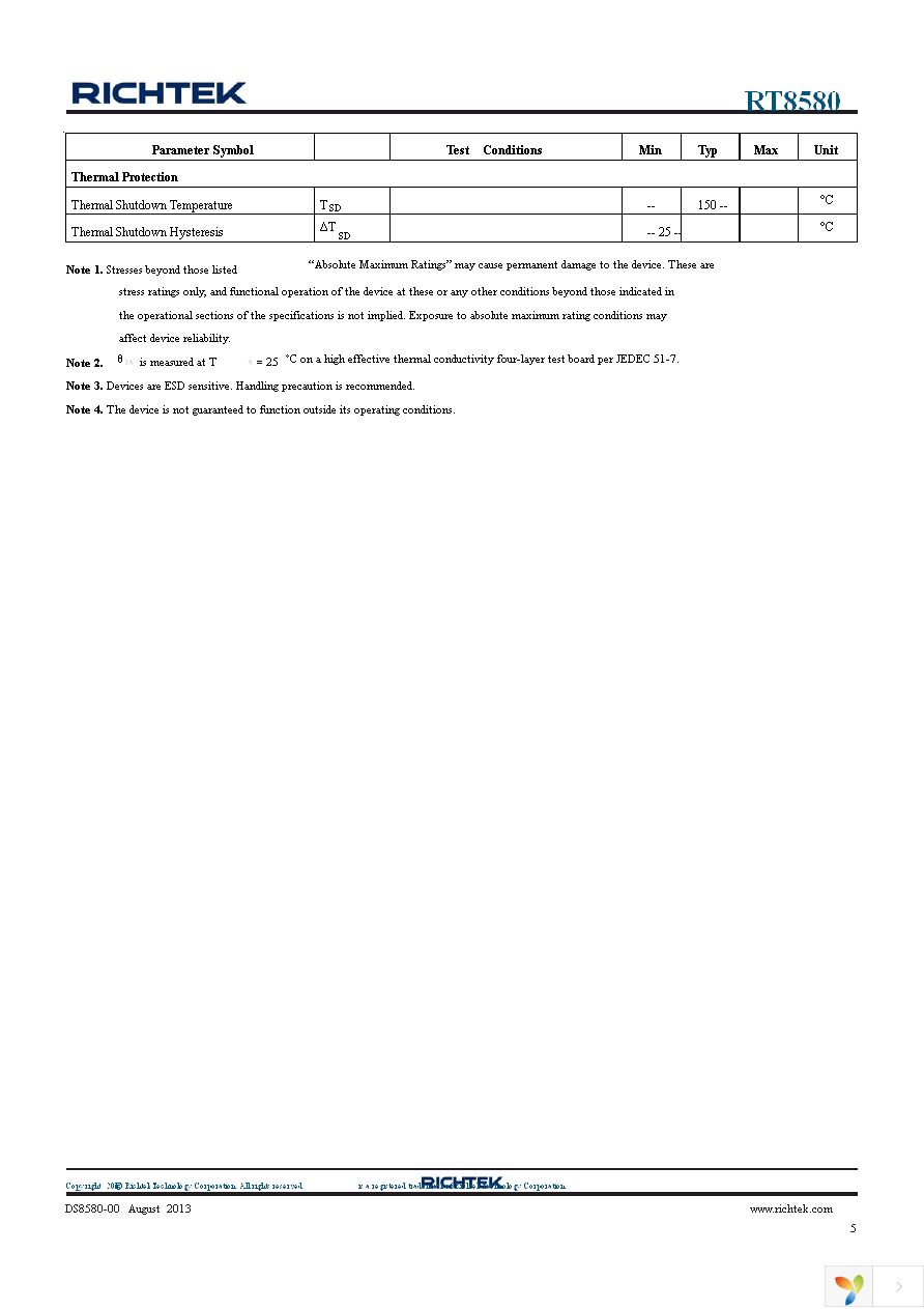 RT8580GE Page 5