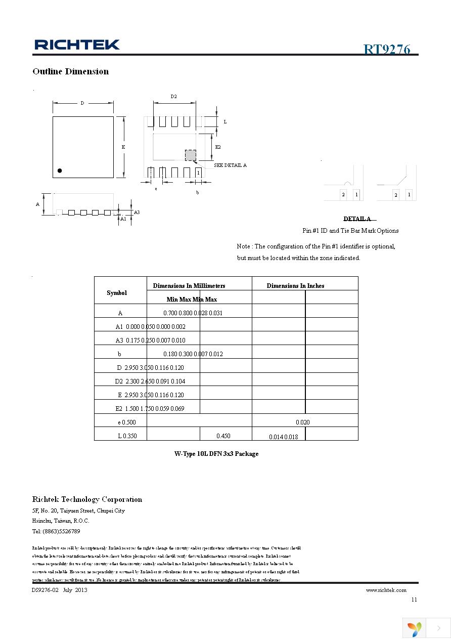 RT9276GQW Page 11