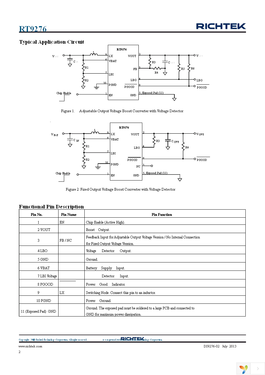 RT9276GQW Page 2