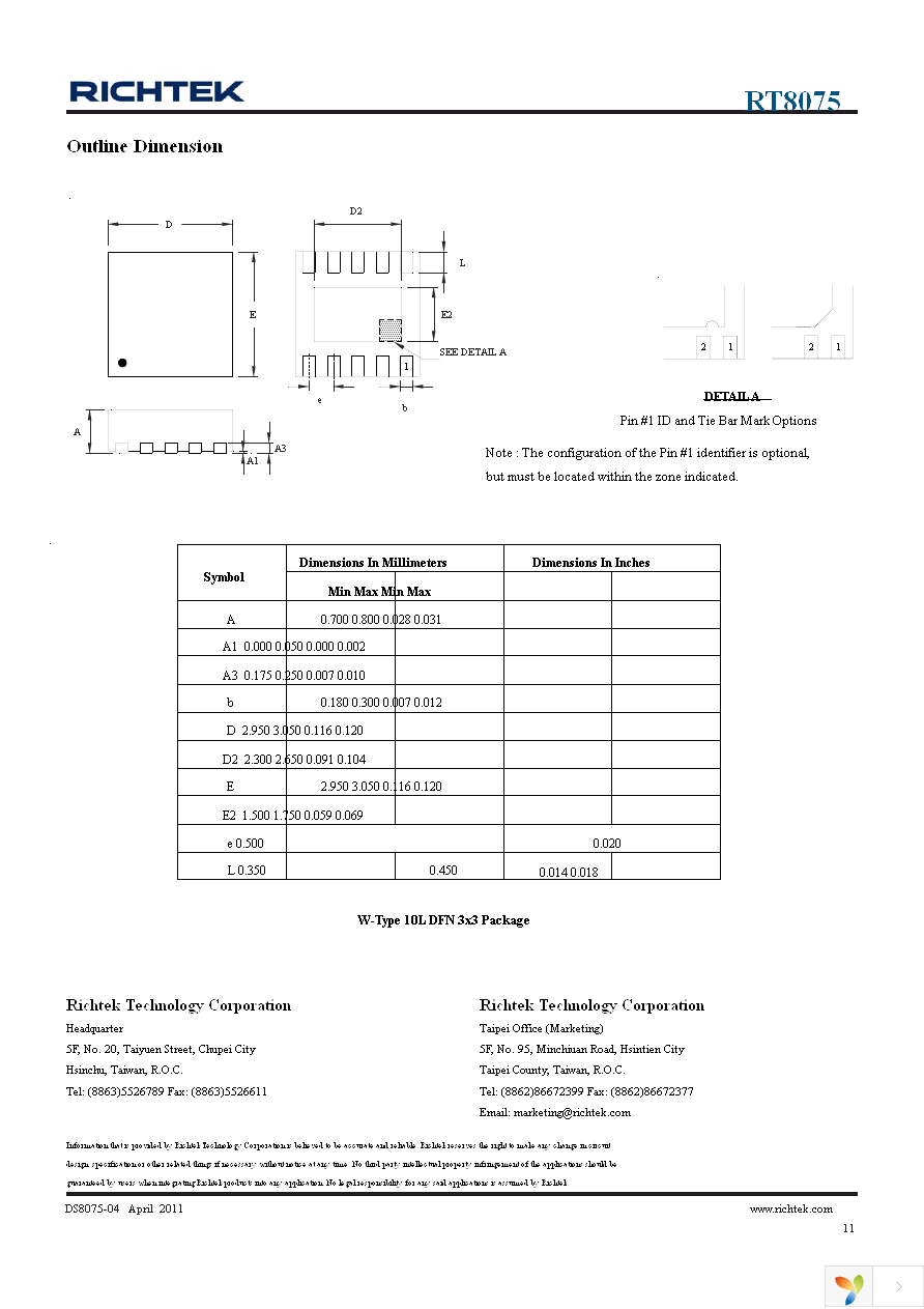 RT8075ZQW Page 11