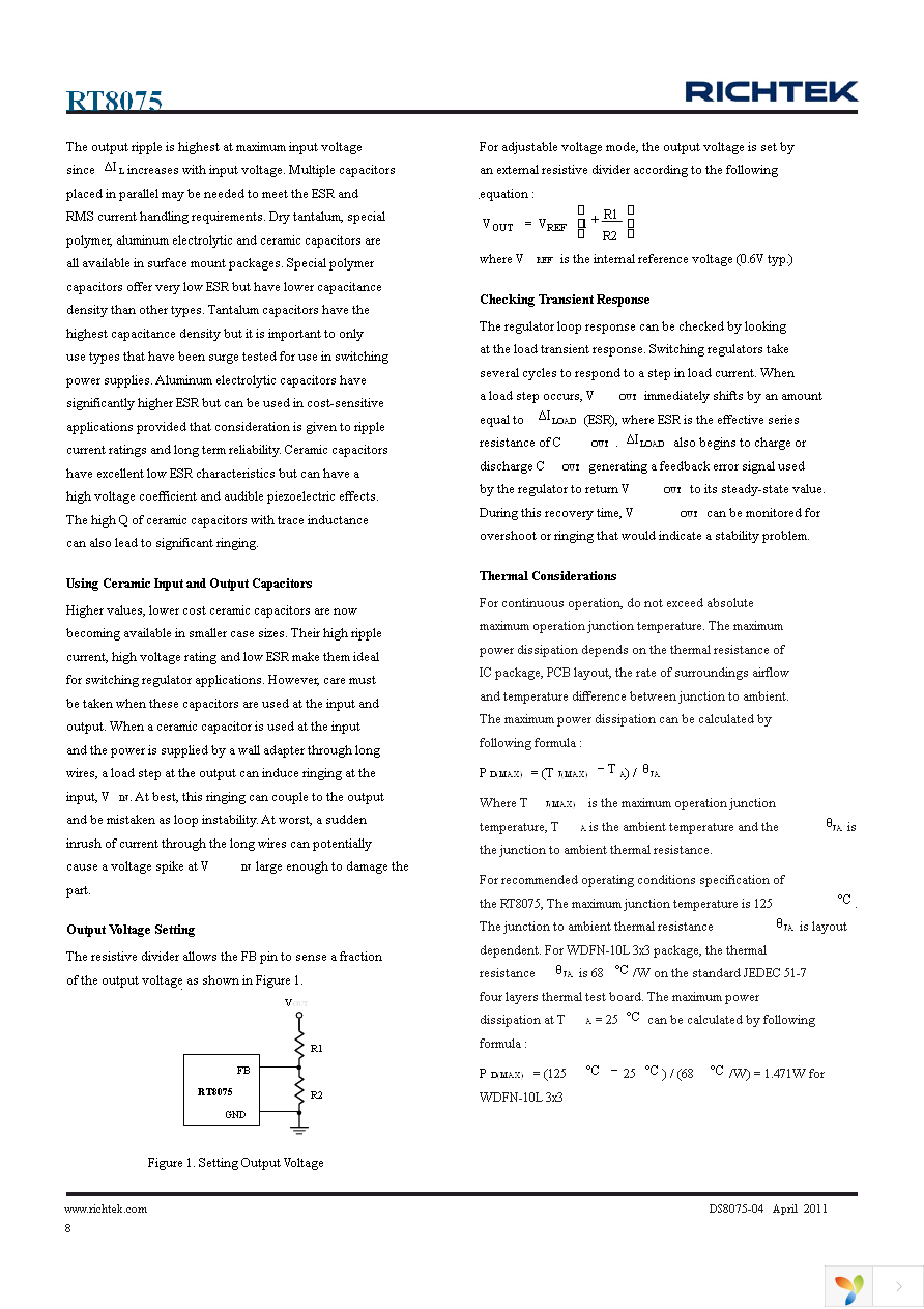 RT8075ZQW Page 8