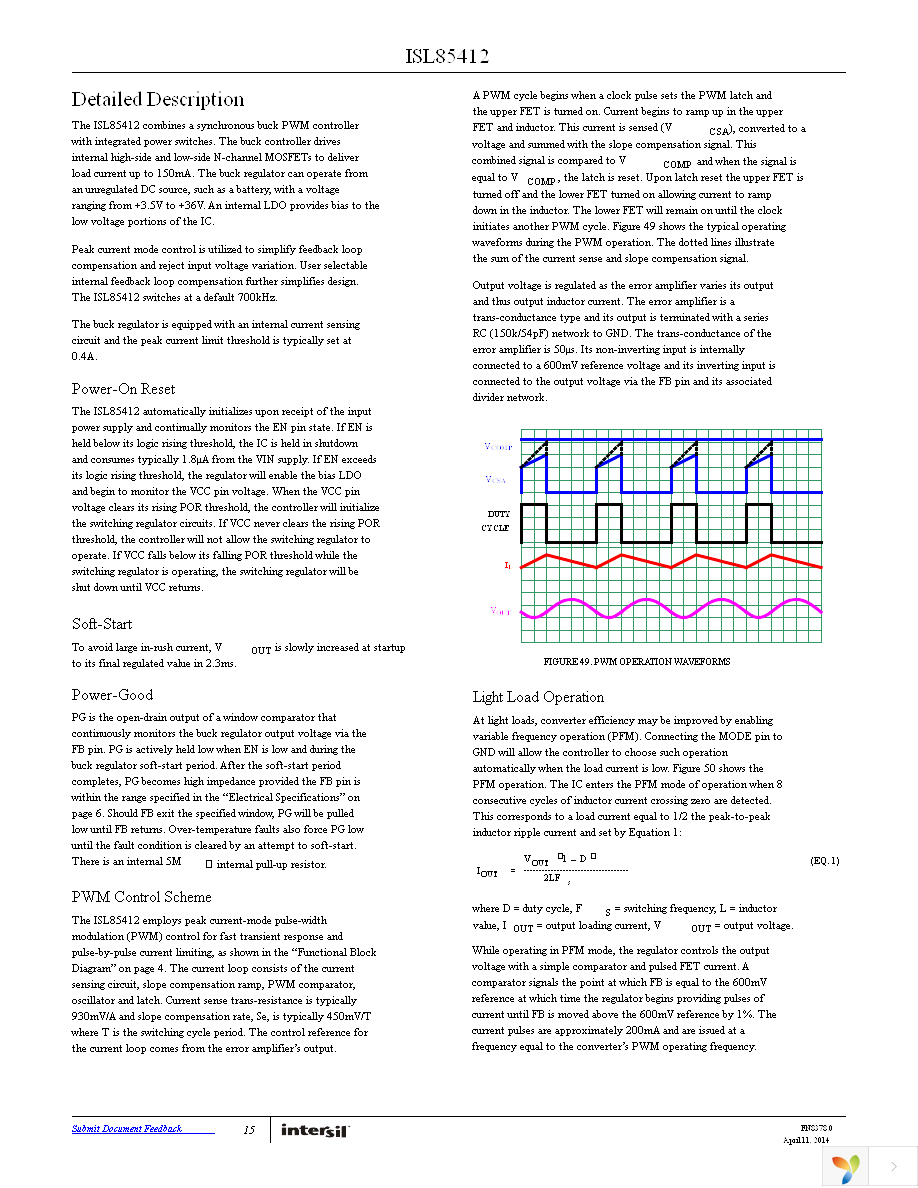 ISL85412FRTZ-T7A Page 15