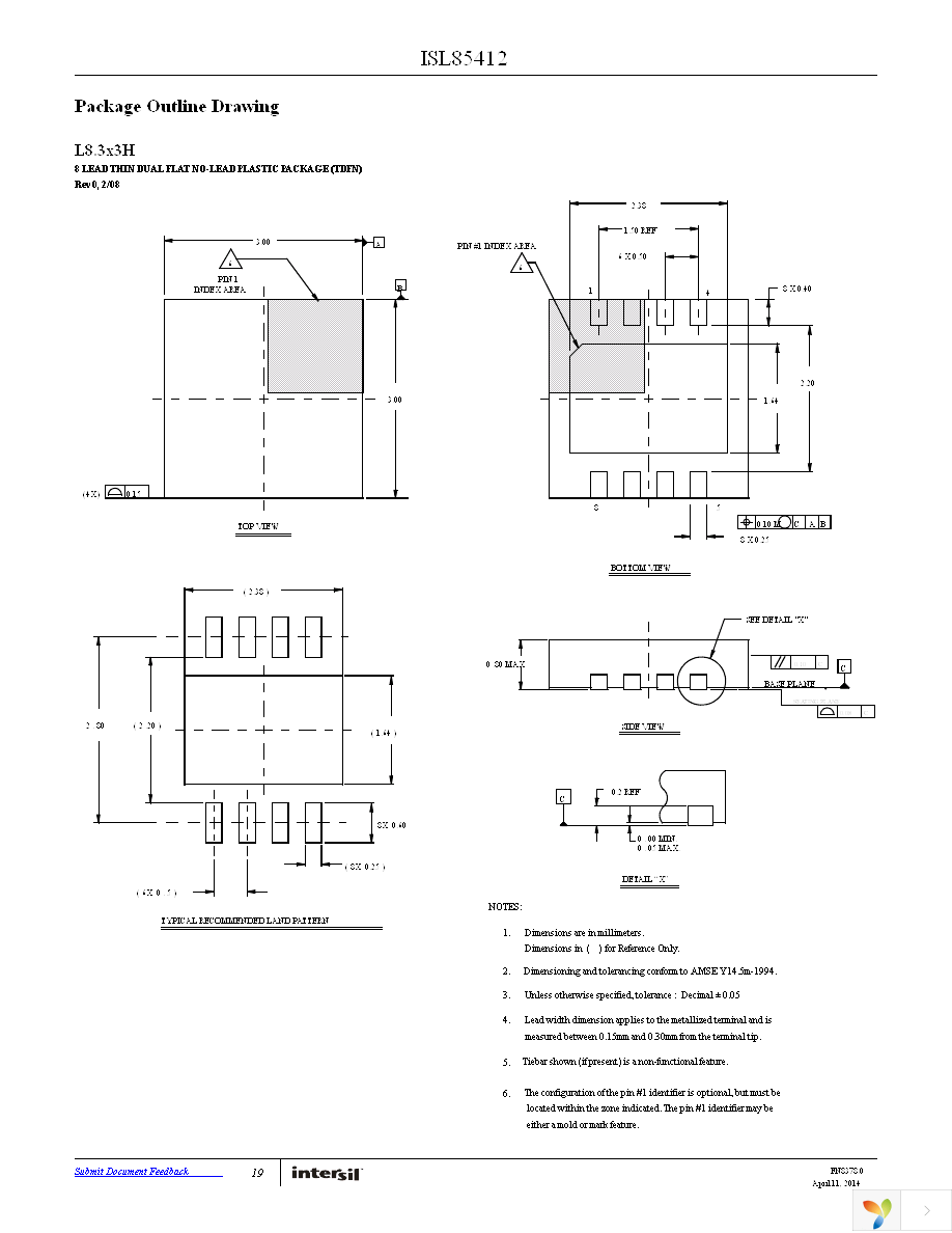 ISL85412FRTZ-T7A Page 19