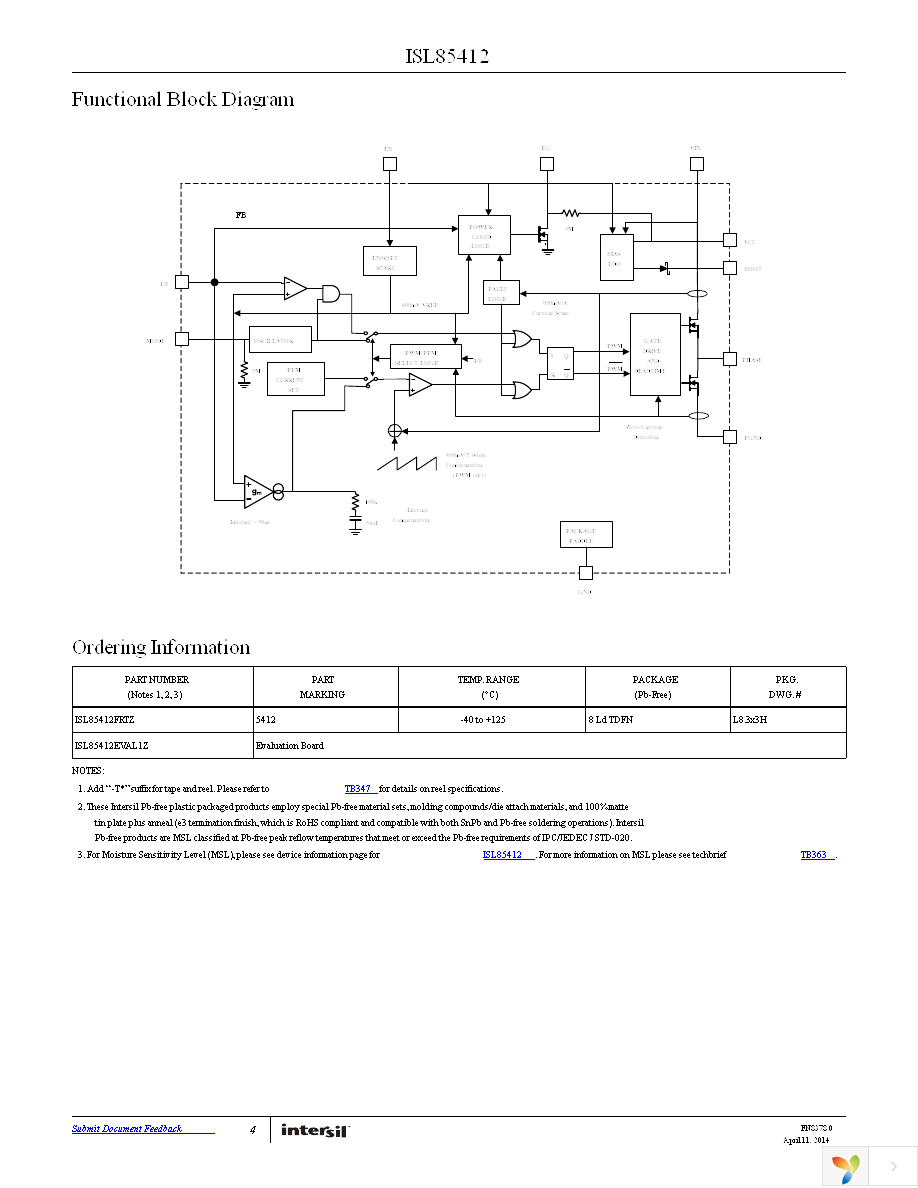 ISL85412FRTZ-T7A Page 4