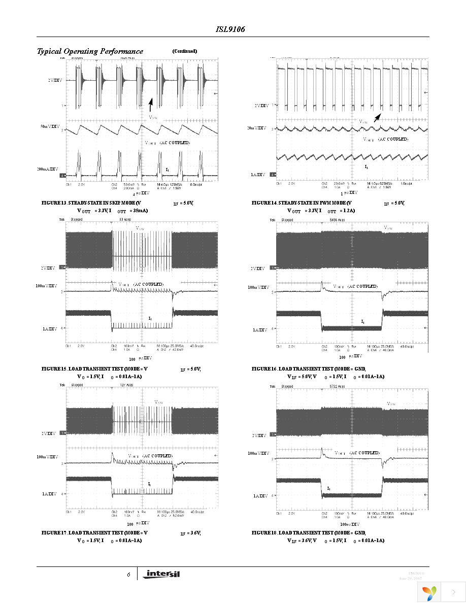 ISL9106IRZ-T Page 6