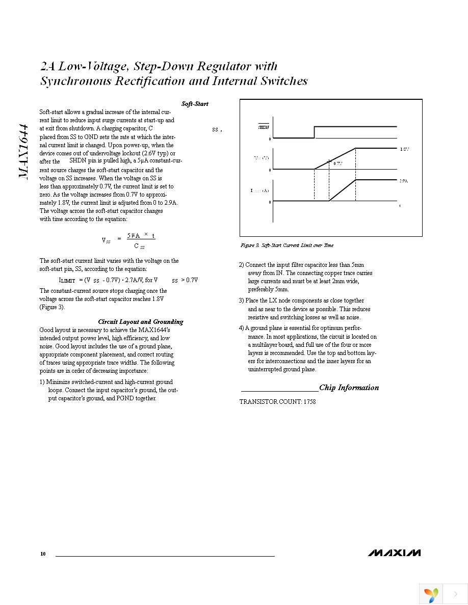 MAX1644EAE+ Page 10