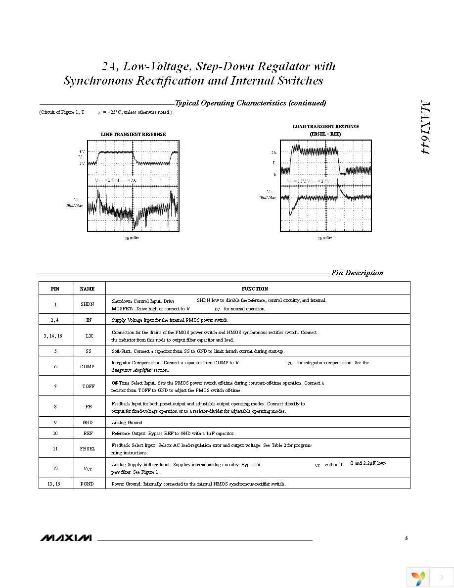 MAX1644EAE+ Page 5