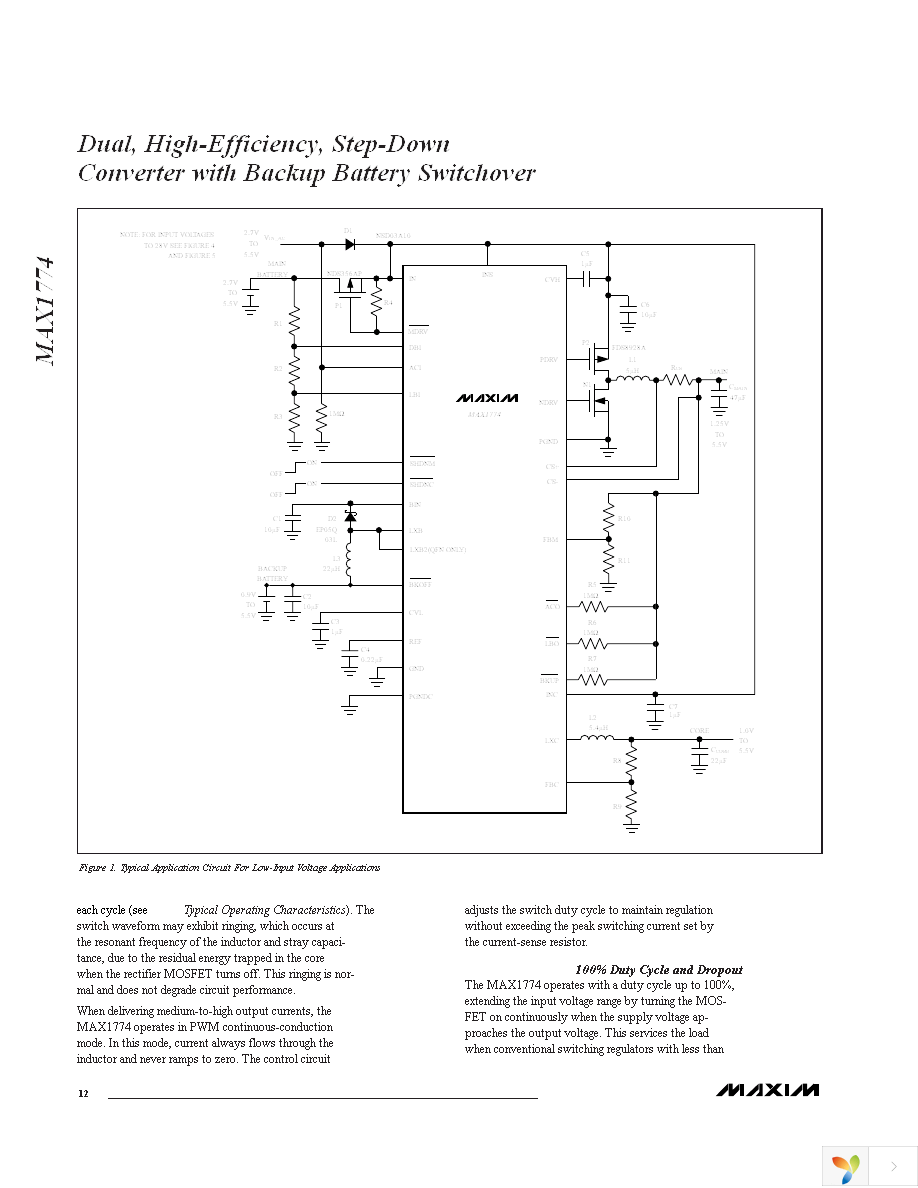 MAX1774EEI+ Page 12