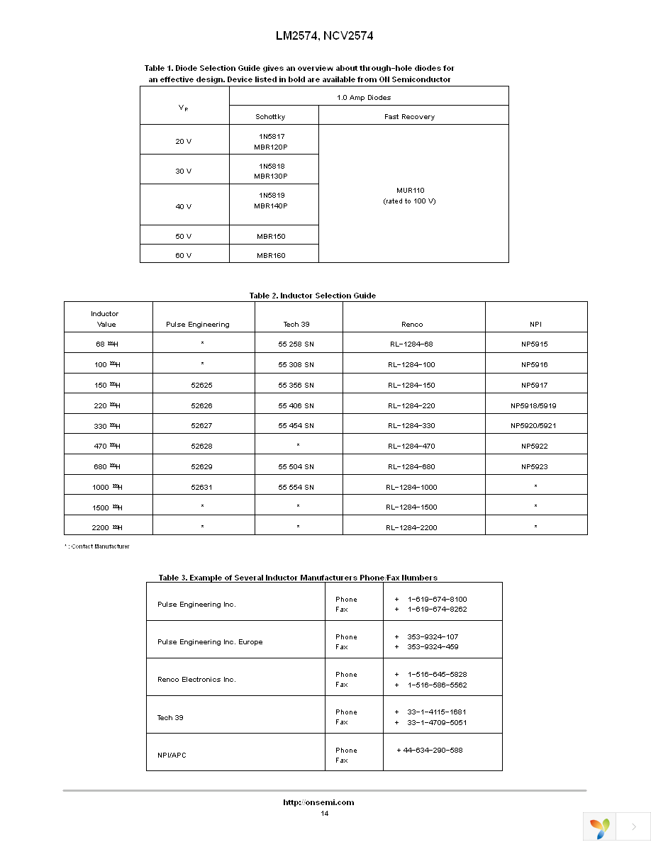 LM2574N-5G Page 14