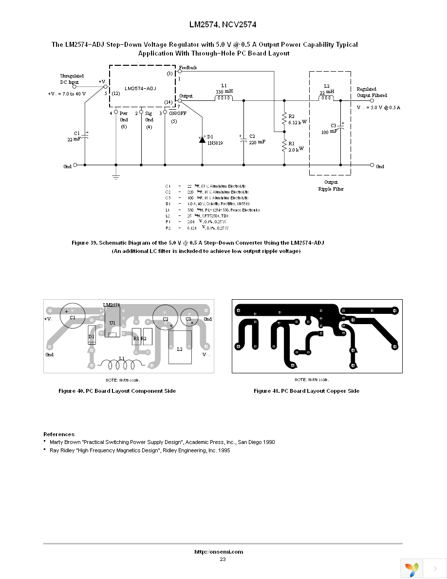 LM2574N-5G Page 23