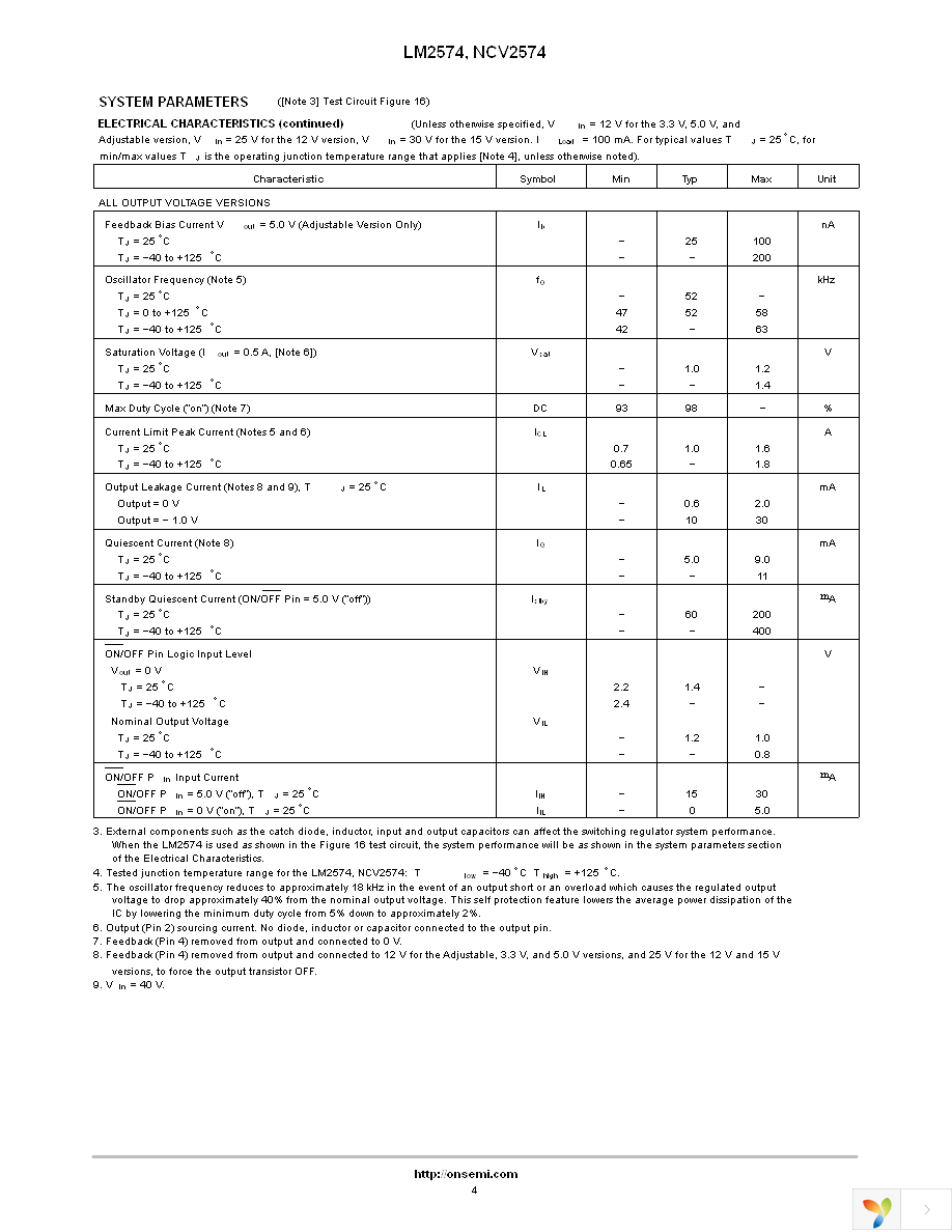 LM2574N-5G Page 4