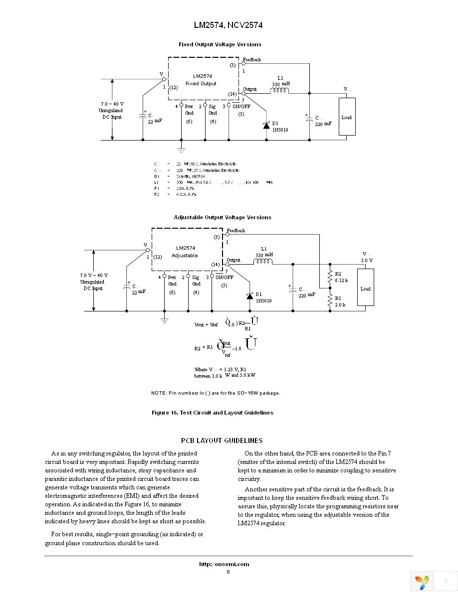 LM2574N-5G Page 8