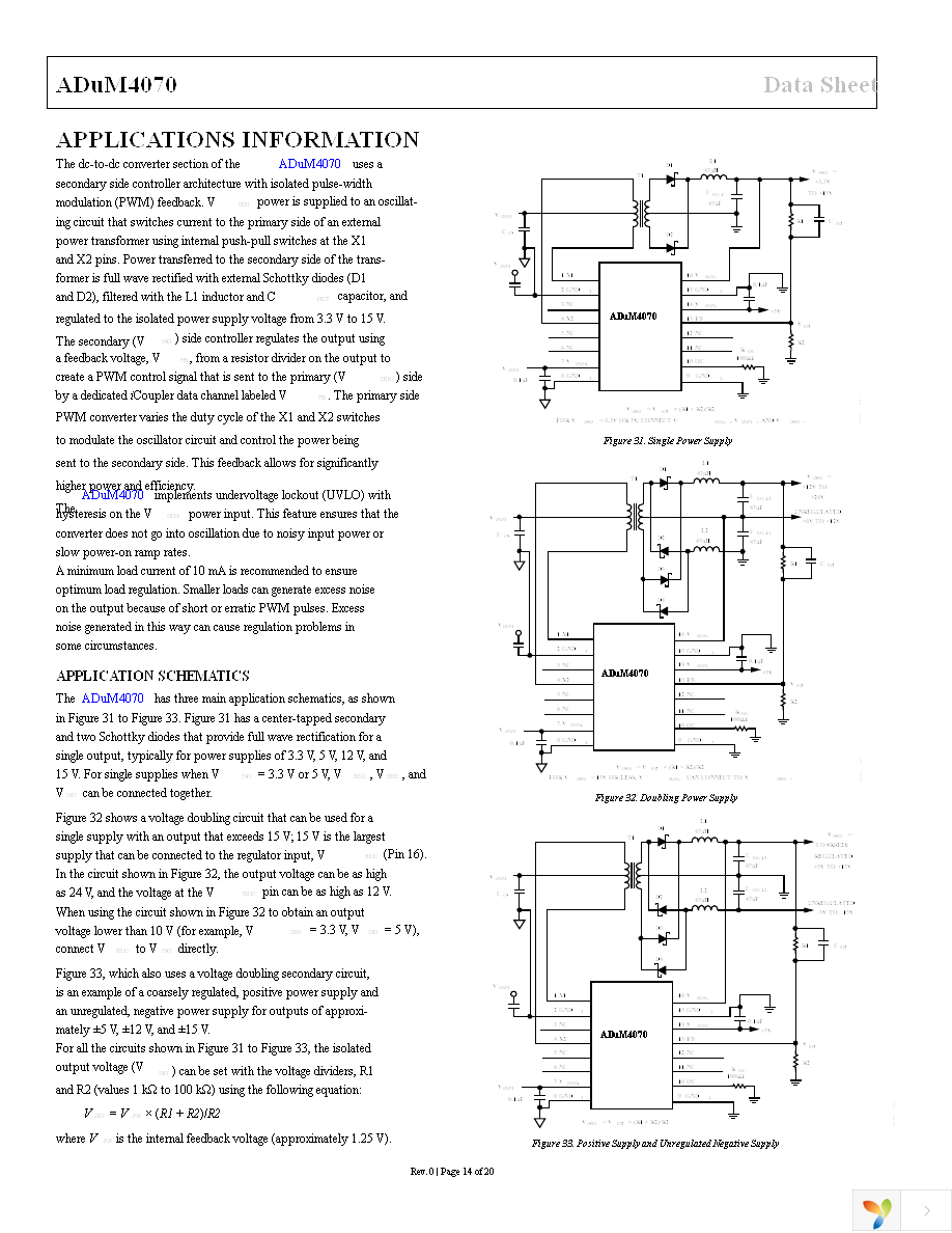 ADUM4070ARIZ Page 14