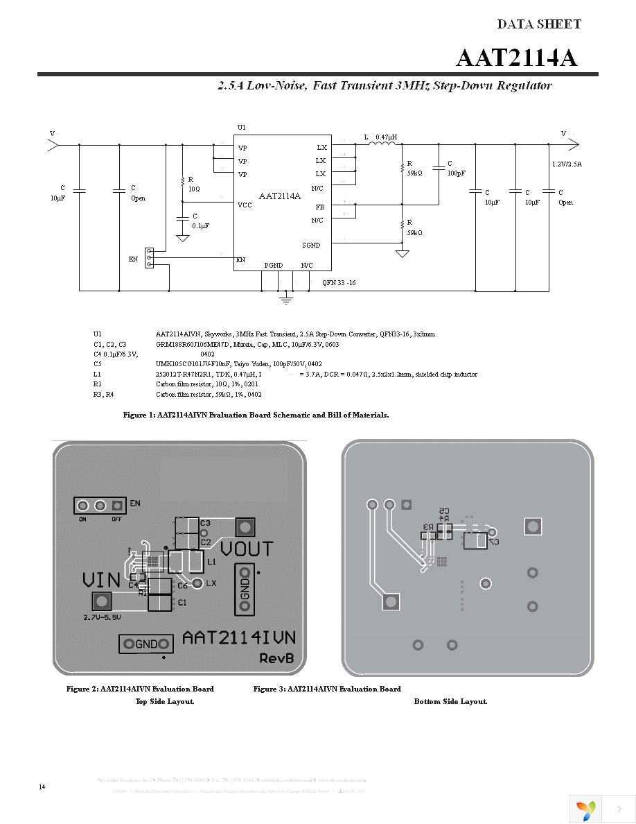 AAT2114AIVN-0.6-T1 Page 14