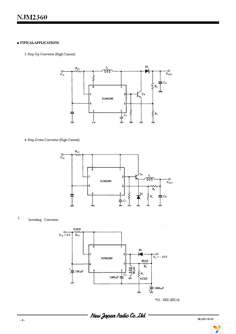 NJM2360D Page 4