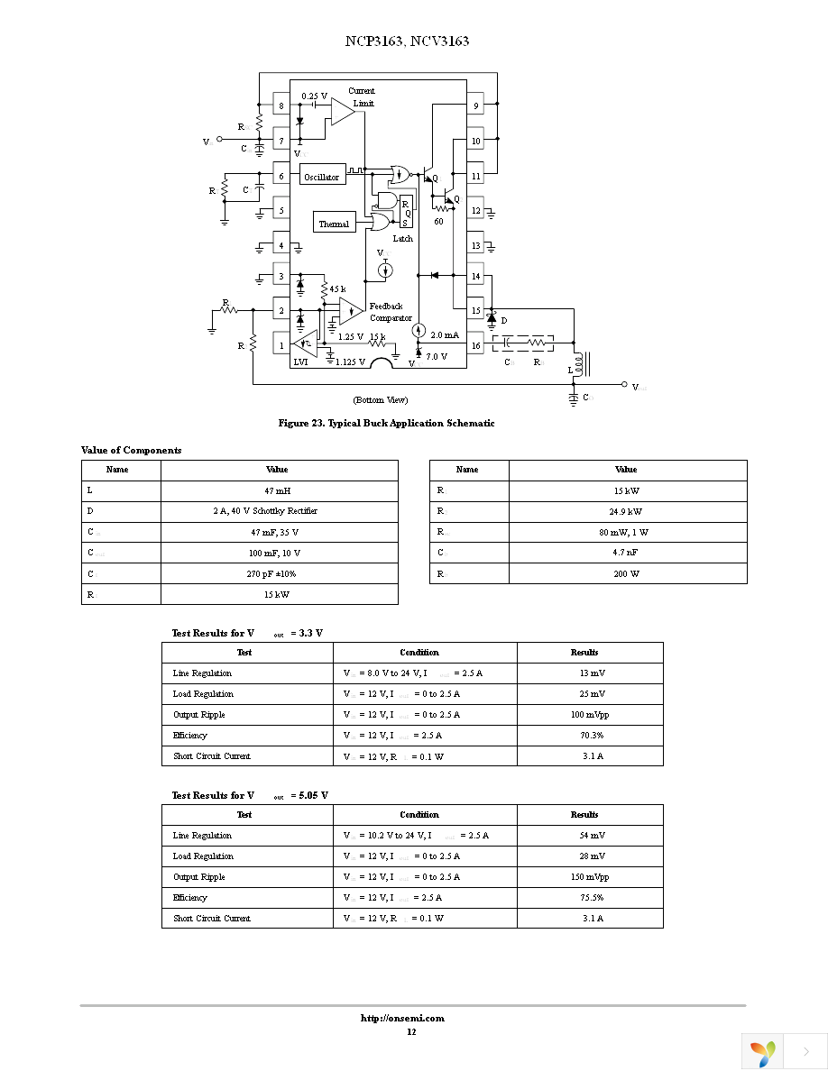 NCP3163BPWG Page 12