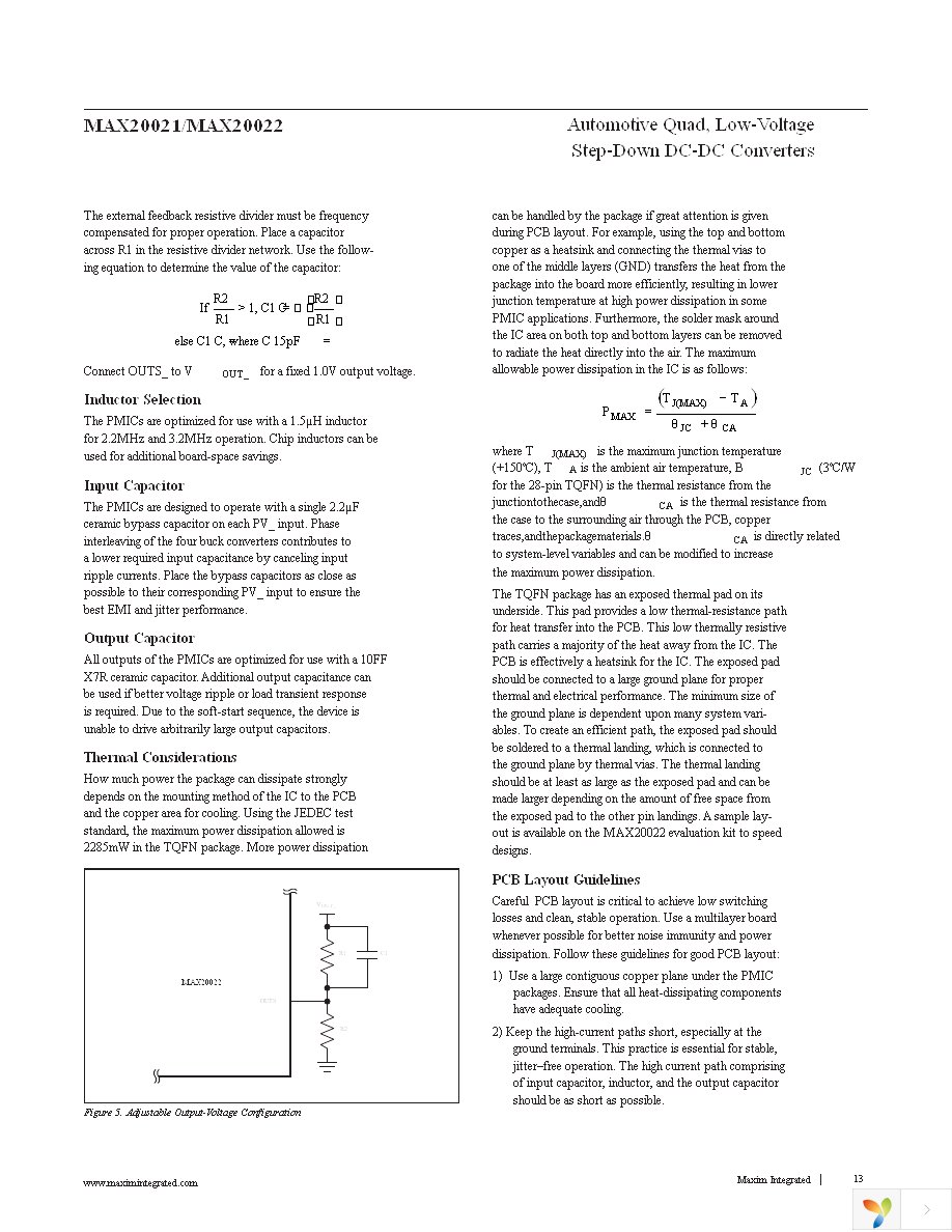 MAX20022ATIA+ Page 13