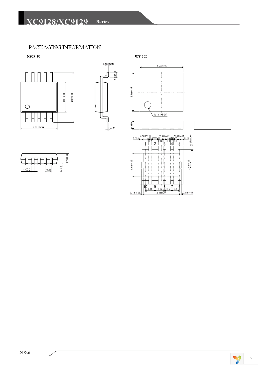 XC9128D45CAR-G Page 24