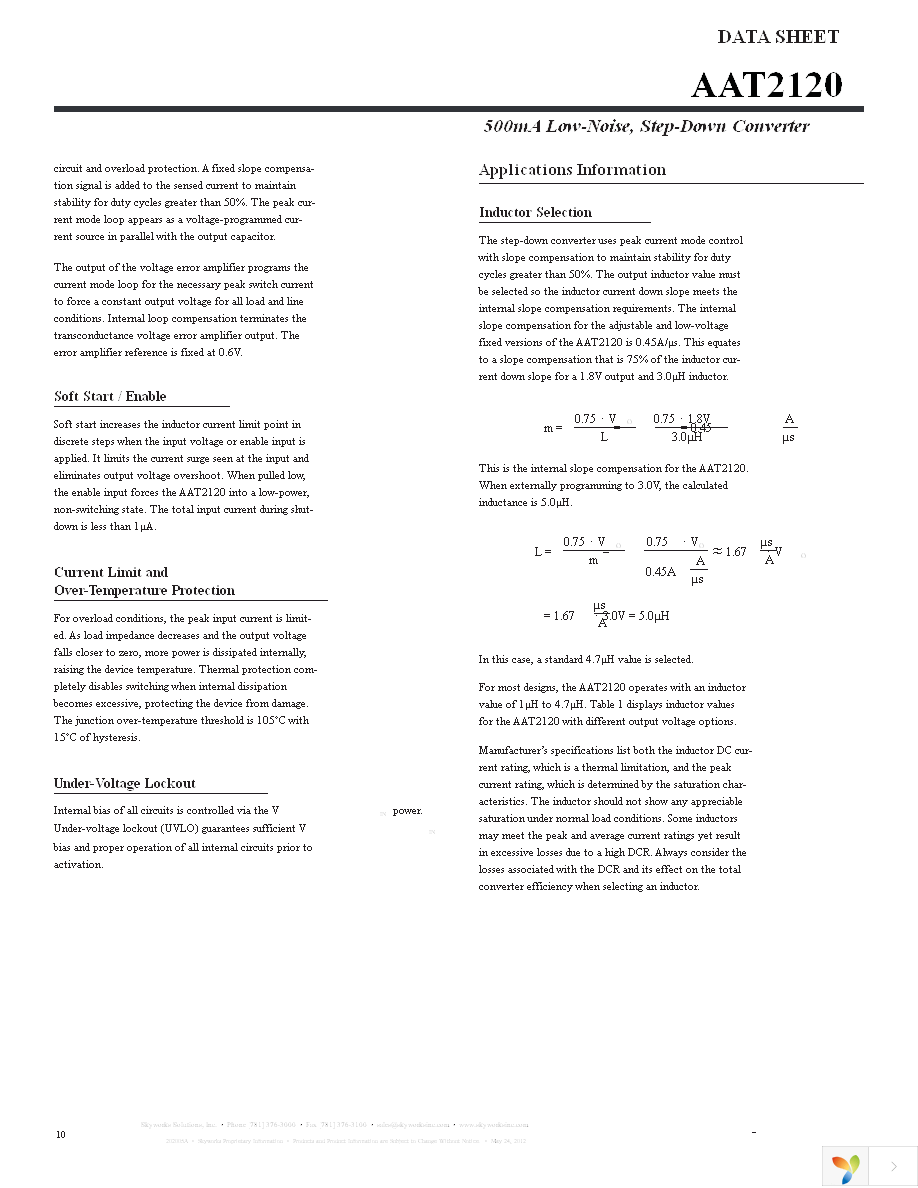 AAT2120IES-0.6-T1 Page 10