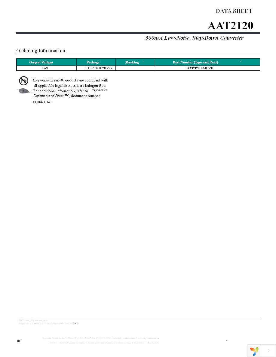 AAT2120IES-0.6-T1 Page 18