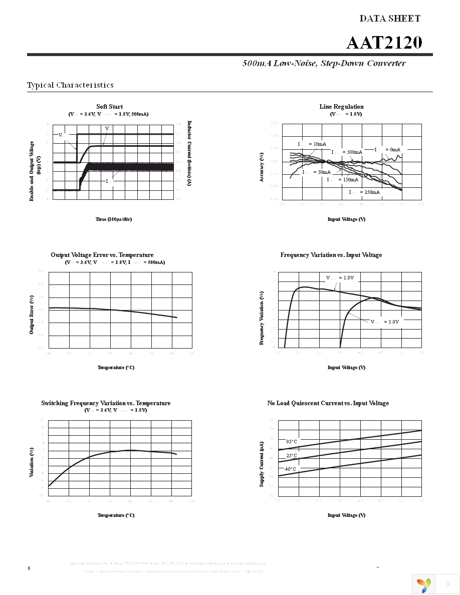 AAT2120IES-0.6-T1 Page 6