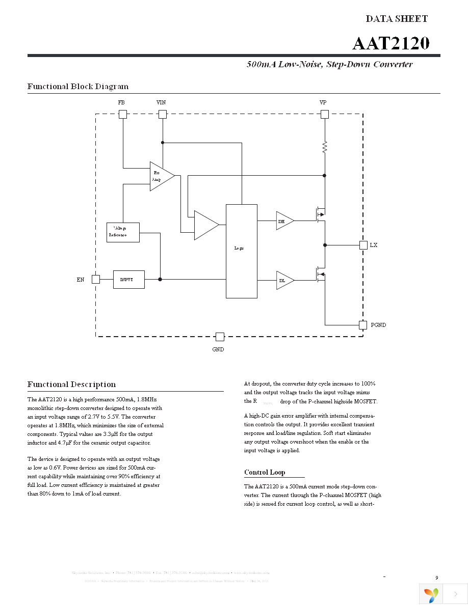 AAT2120IES-0.6-T1 Page 9