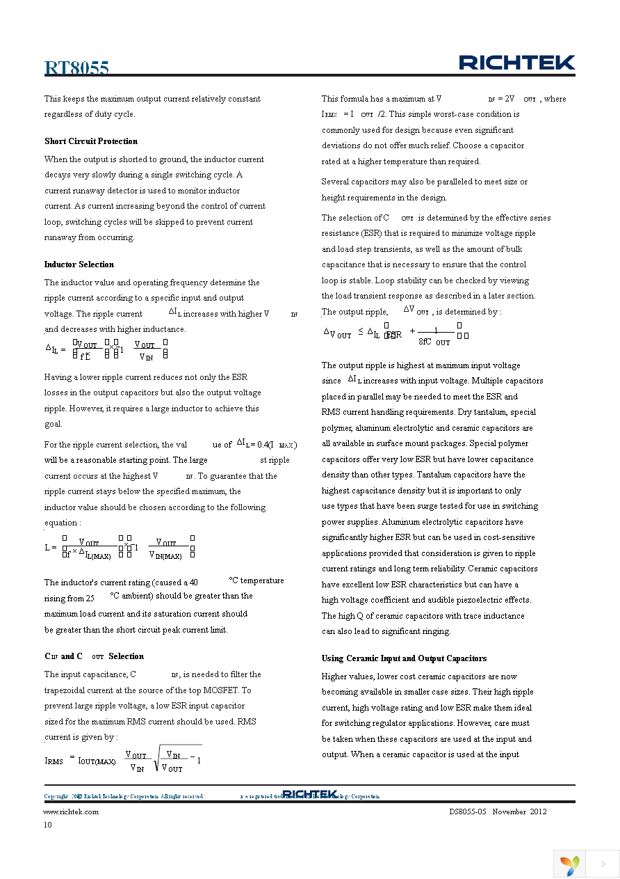 RT8055GQW Page 10