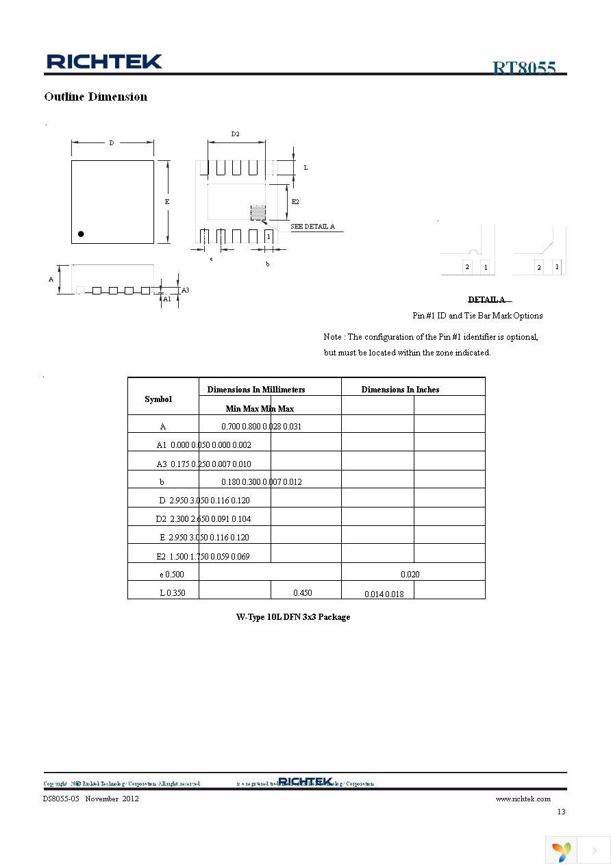 RT8055GQW Page 13