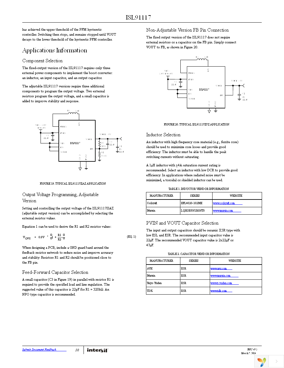 ISL91117IIAZ-T7A Page 10