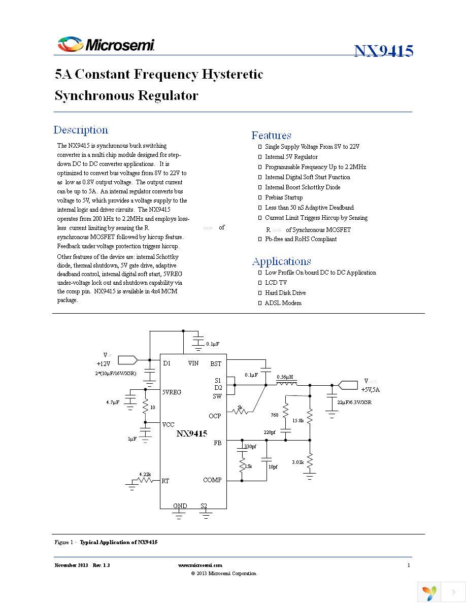 NX9415CMTR Page 1