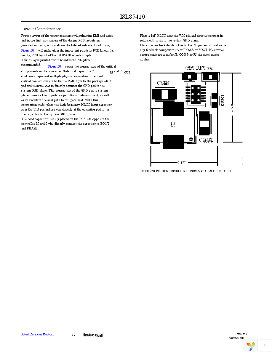 ISL85410FRZ-T7A Page 19