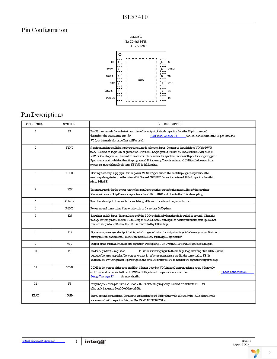 ISL85410FRZ-T7A Page 3