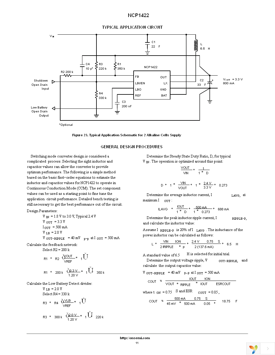 NCP1422MNR2G Page 11