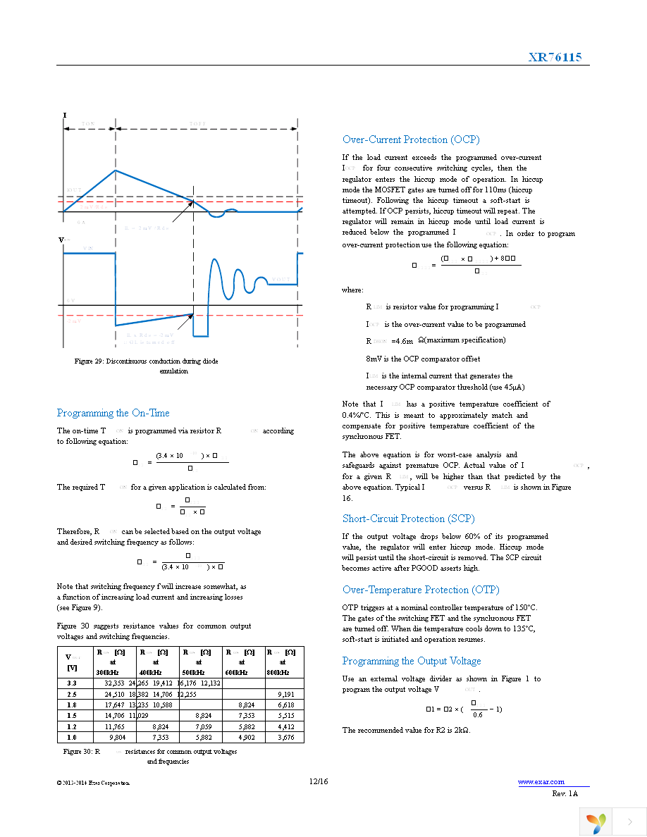 XR76115EL-F Page 12