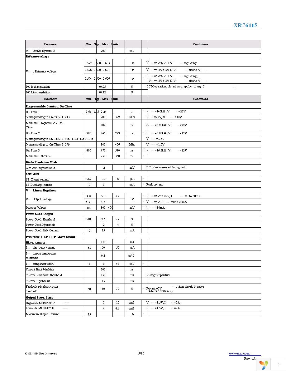 XR76115EL-F Page 3